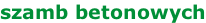 szamb betonowych